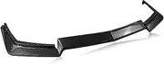 MKVAXR Front Bumper Spoiler Lip Gloss Black/Carbon Fiber Look Car Lower Splitter, for Cadillac, CTS-V 2009 2010 2011 2012 2013 2014 2015 Front Spoilers Car Front Spoiler(Black Carbon Fiber Look)