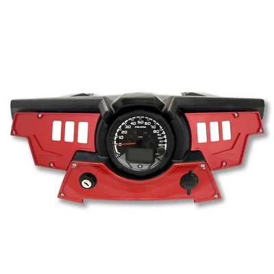Polaris RZR Dash Switch Plates kit Fits All XP 1K XP 1000 Red