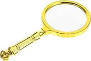 Handheld Magnifier with High Definition Lens Portable Magnifying Glass for Reading Inspection and Nature Exploration Reusable and Durable Light Magnifier Tool