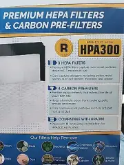 VEVA Advanced Filters - HPA300 Compatible, which includes 3 Hepa filters
