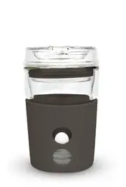 IOco 4oz Piccolo Reusable Glass Coffee Travel Cup - Mocha