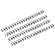 4Pcs 304 Stainless Steel Round Rods 9.5mm x 150mm for RC DIY Craft Tool