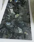 Stunning Labradorite Stone Table Top Gemstone Mosaic Art Table Housewarming Deco