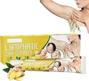 Lymphatic Ointment | Fast Absorbing Lymphcare Ginger Ointment Natural Extracts,Ginger Cream Unclog Blocked Lymph Gland Improve Cellulite Appearance for