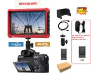 Lilliput 7" IPS A7S 4K Camera FHD HDMI 1920x1200 170° DJI Ronin adapter LP-E6 pl
