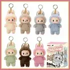 POP MART LABUBU Gift Monsters Etciting Macaron Plush Dolls Figure Toy Keychain