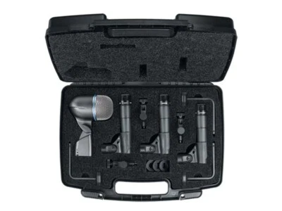 Drum Mic Kit 3x SM57, 1x BETA52A 3x A56D Mounts + Case | Shure