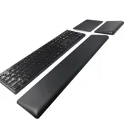 Low Profile Wrist Rest (H 0.2-0.58in) for Slim Keyboards and Mouse, Made of C...