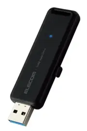 ELECOM External SSD 2TB Compact Portable Compatible with PS5/PS4 (manufacturer o