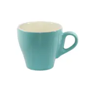 Brew-Teal/White Long Black Cup 220Ml x 6