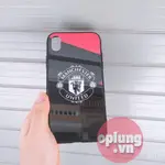 玻璃保護殼 - MAN CHESTER UNITED 鋼化玻璃保護殼適用於 IPHONE 6 7 8 X XSMAX 1