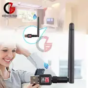 WiFi Antenna 802.11N/G/B 150Mbps Wireless Network LAN Card Adapter USB 2.0