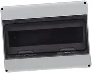 TOBBOMEY Way Distribution Box with Clear Window Rated Electrical Enclosure for Easy Installation with Standard Din Rail for Home and Industrial Use