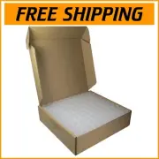 Bulk Quarter Coin Tubes - 100 Pack with Unique Ergonomic Design for Collectors