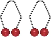 Effortless Smiling Training Natural Dimples Maker for Women and Girls Dimples Trainer for Women and Girls Metal, red