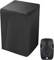 Waterproof Outdoor Speaker Covers,Powered Speaker Cover, Upright Speaker Cover Cloth Speaker Cover Bag Speaker Protective Cover Sunscreen Audio Dust Protection Bag For Outdoor Garden Patio Courtyard