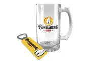 Bundy Bundaberg Rum Stein Glass and Bottle Opener