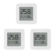 3Pcs Xiaomi Mijia Smart LCD Screen Digital Thermometer 2 bluetooth Temperature Humidity Sensor Moisture Meter Mijia App