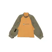 [Martine Rose] Martine Rose Half-zip Sweatshirt M BROWN/ORANGE