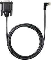 DB9 Female RS232 Serial to RJ11 6P6C Communication Cable for Printer RL3/RL3e RL4/RL4e OC2/3 MF2te MF4te MC65/67(2.98m,Angled Molded)