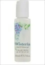 Crabtree & Evelyn CLASSIC Wisteria Shower Gel 50ml Travel size