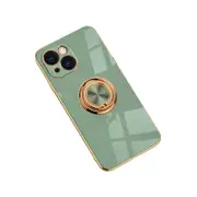 Iphone Ring Case 14 Plus Ring Case Green Luxury Cover