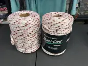 NEW 2 - 6mm 100 YDS each Braided Fade Resistant Macrame Cord Polypropylene Rope