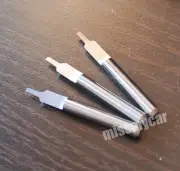 10pcs new 3*12mm carbide half straight CNC router cutting bit Φ3.175mm [M3]