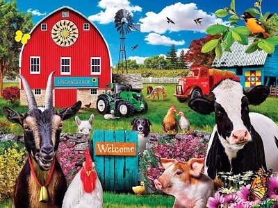 MasterPieces Welcoming Committee 300 Piece Jigsaw Puzzle By Karen Burke