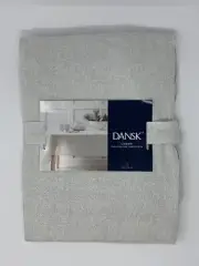 DANSK Lisbeth Natural Metallic Gold Shimmer Glitter Tablecloth Oval Oblong 70"