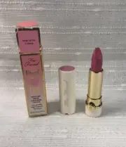TOO FACED PEACH KISS MATTE LIP COLOR LIPSTICK PINK WITH A WINK NEW IN BOX