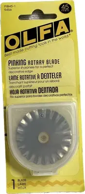 Olfa Rotary Pinking Blade 1 pc 45 mm NEW PIB45-1 Sewing tool quilting fabric cut
