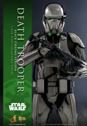 HOT TOYS STAR WARS DEATH TROOPER MMS621 BLK CHROME VERSION 1:6 Exclusive Figure