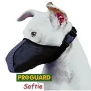 SOFTIE XS TINY DOG NO BITE MUZZLE Mesh EZ Quick-Fit Adjustable Safer Comfortable