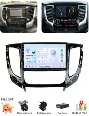 256G For Mitsubishi Triton MQ MR 2015-19 Android 14 Stereo GPS Carplay Head unit