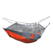 300Kg Double Camping Hammock Parachute Fabric With Mosquito Net 11