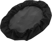 Fire Pit Cover Gas Fireplace Cover Gas Fire Cover Gas Pit Cover Fire Pit Accessories Fire Pit Snuffer Lid Round Pool Cover Fire Cover for Gas Stoves Oxford Cloth Black
