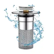 1pcs Bathroom Sink Stopper Hair Catcher Bathroom Pop Up Sink Drain Filter