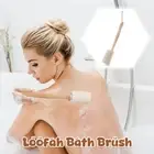 Natural Loofah Bath Brush Exfoliating Loofah Sponge Body Back Brush Skin Care