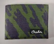 NEW PROTOTYPE - Limited Crshr Bifold Camouflage Wallet Minimalist Unisex Rare