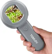 TOMLOV+2+Handheld+Coin+Magnifier+for+Collectors+Digital+Microscope+for+Trichome