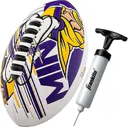 Franklin Sports NFL Football - Youth Mini Football - 8.5" Football- SPACELACE Easy Grip Texture- Perfect for Kids!