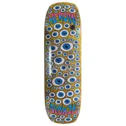 Heroin Seeing Double Shovel Symmetrical Yellow 9.5 Skateboard Deck