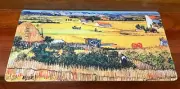 Computer Mouse Keyboard Pad Country Landscape Thanksgiving 23" 3/8 x 12" NEW