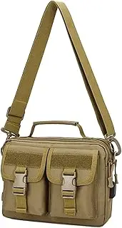 [ａ aternee] Men's Messenger Bag Cross Body Bag Casual Birthday Party Utility Shoulder Bag Satchel Bag for Work Backpacking Biking Commute