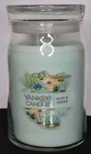Yankee Candle Aloe & Agave 2 Wick 20oz Tumbler New