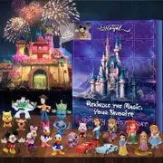 2024 Disneyland Christmas Advent Countdown Calendar 24 Days Xmas Toy Blind Box Gift