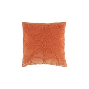 Maine & Crawford Everlee 50x50cm Velvet Cushion Pillow Sofa Decor Terracotta