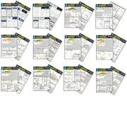 [AFN Fishing & Outdoors] Essential Fishing A4 Quick Handy Guide - 8 Bream