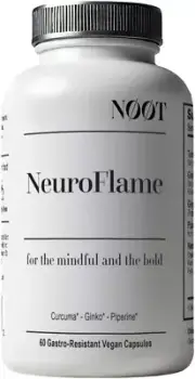 NeuroFlame - Ginkgo Biloba Supplement with Curcumin - Brain Supplements Memory